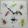 Weeviltime Clock with Black Hands