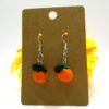 Pumpkin Weevil Earrings
