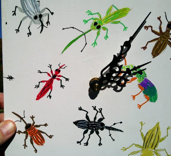 Weeviltime Clock with Black Hands - Image 2