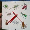 Weeviltime Clock with Red Hands