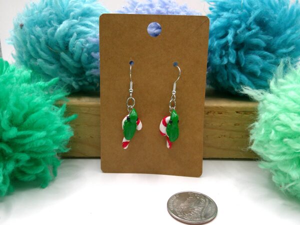 Weevil on a Candy Cane Earrings - Image 2