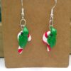 Weevil on a Candy Cane Earrings